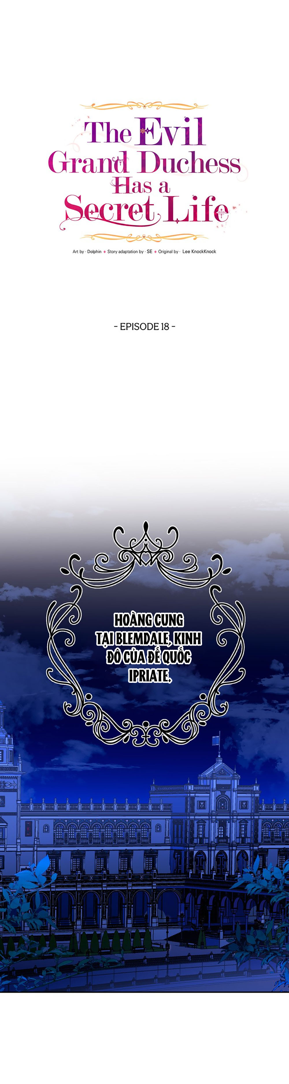 [18+] Cuộc Đời Bí Ẩn Của Đại Công Tước Phu Nhân Phản Diện Chapter 18.2 - Page 7