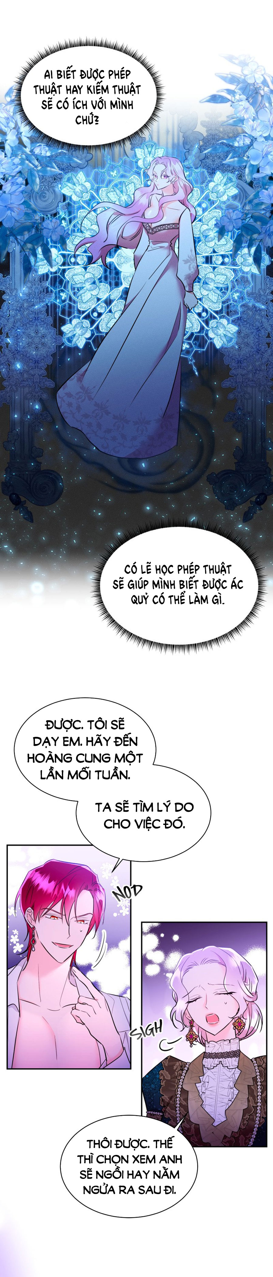 [18+] Cuộc Đời Bí Ẩn Của Đại Công Tước Phu Nhân Phản Diện Chapter 28.1 - Page 5