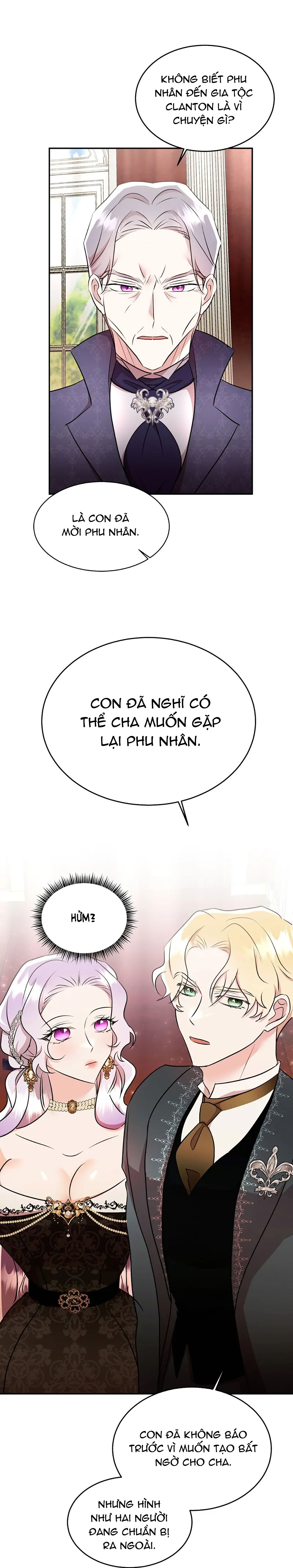 [18+] Cuộc Đời Bí Ẩn Của Đại Công Tước Phu Nhân Phản Diện Chapter 35.1 - Page 15