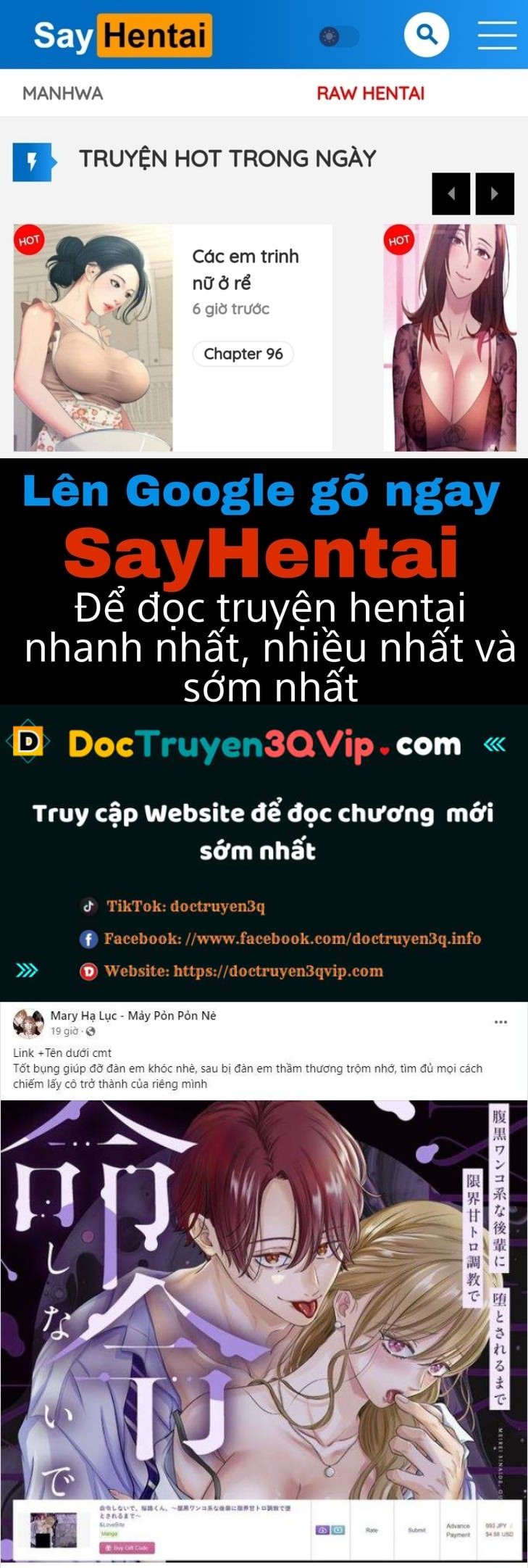 HentaiVn Truyện tranh online