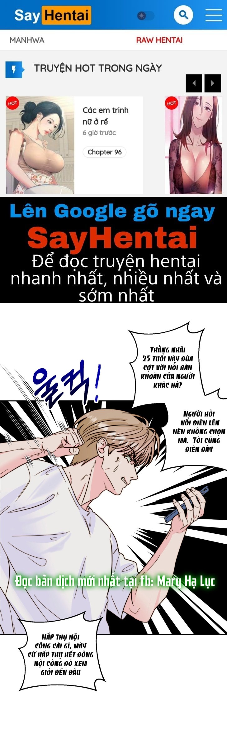 [18+] Tình Yêu Viêm Xoang Chapter 7.2 - Page 1