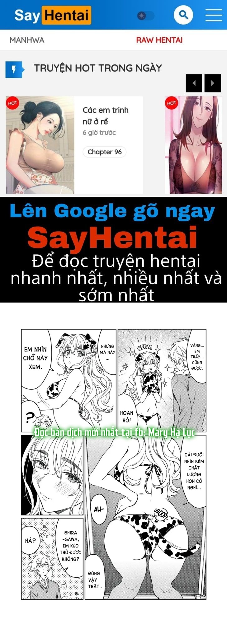 [18+] Tôi Muốn Thấy Dáng Vẻ Ngại Ngùng Của Cậu Chapter 16.2 - Page 1