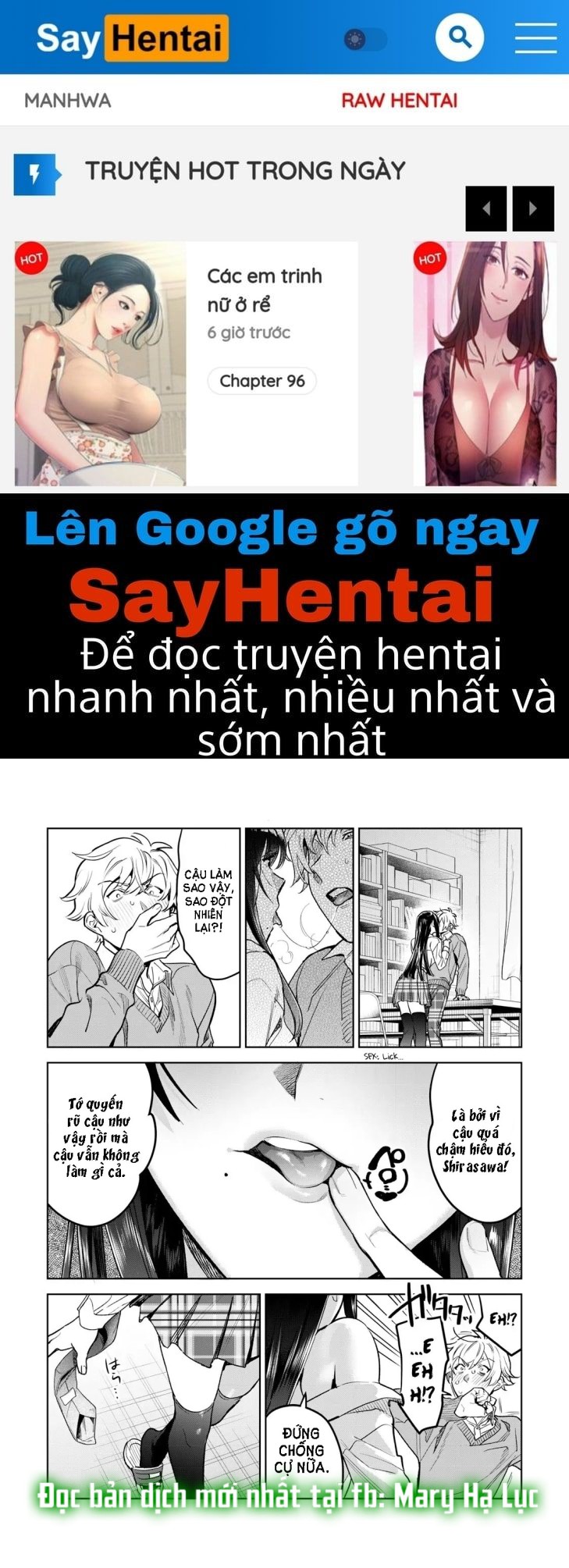 [18+] Tôi Muốn Thấy Dáng Vẻ Ngại Ngùng Của Cậu Chapter 46.1 - Page 1