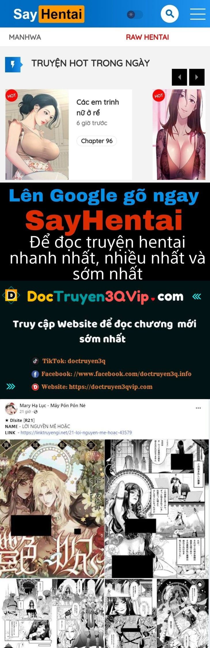 HentaiVn Truyện tranh online