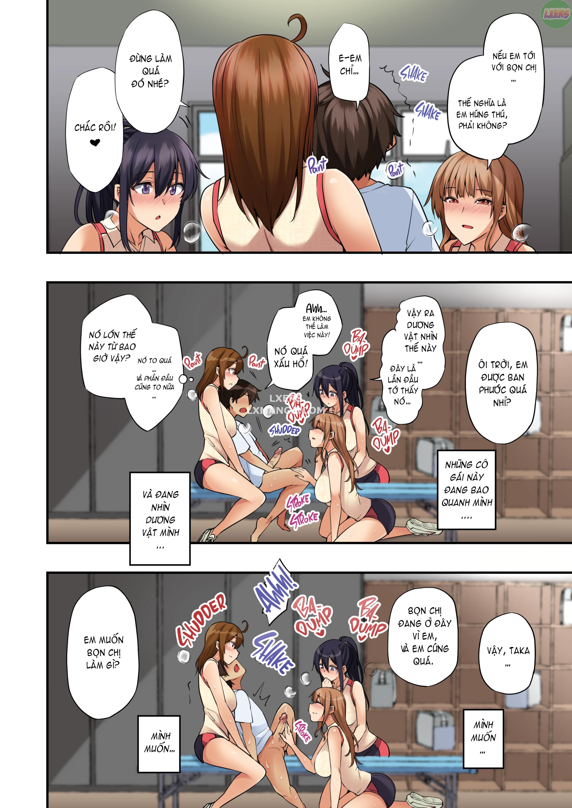 3 VS 1 Volleyball Match Chapter 1 - Page 15