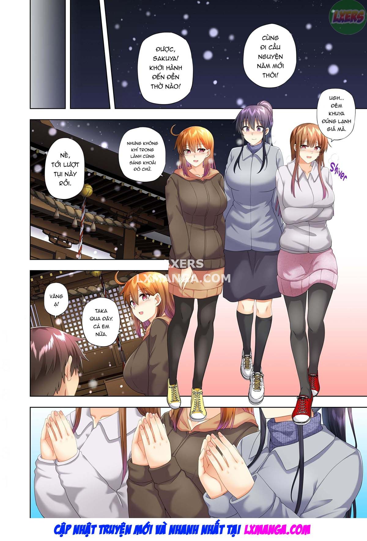 3 VS 1 Volleyball Match Chapter 5 - Page 34