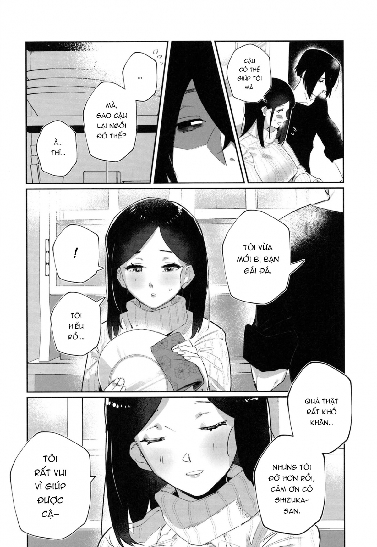 A Big Breasted Wife Having Raw Sex With a Handsome Young Man Oneshot - Page 5