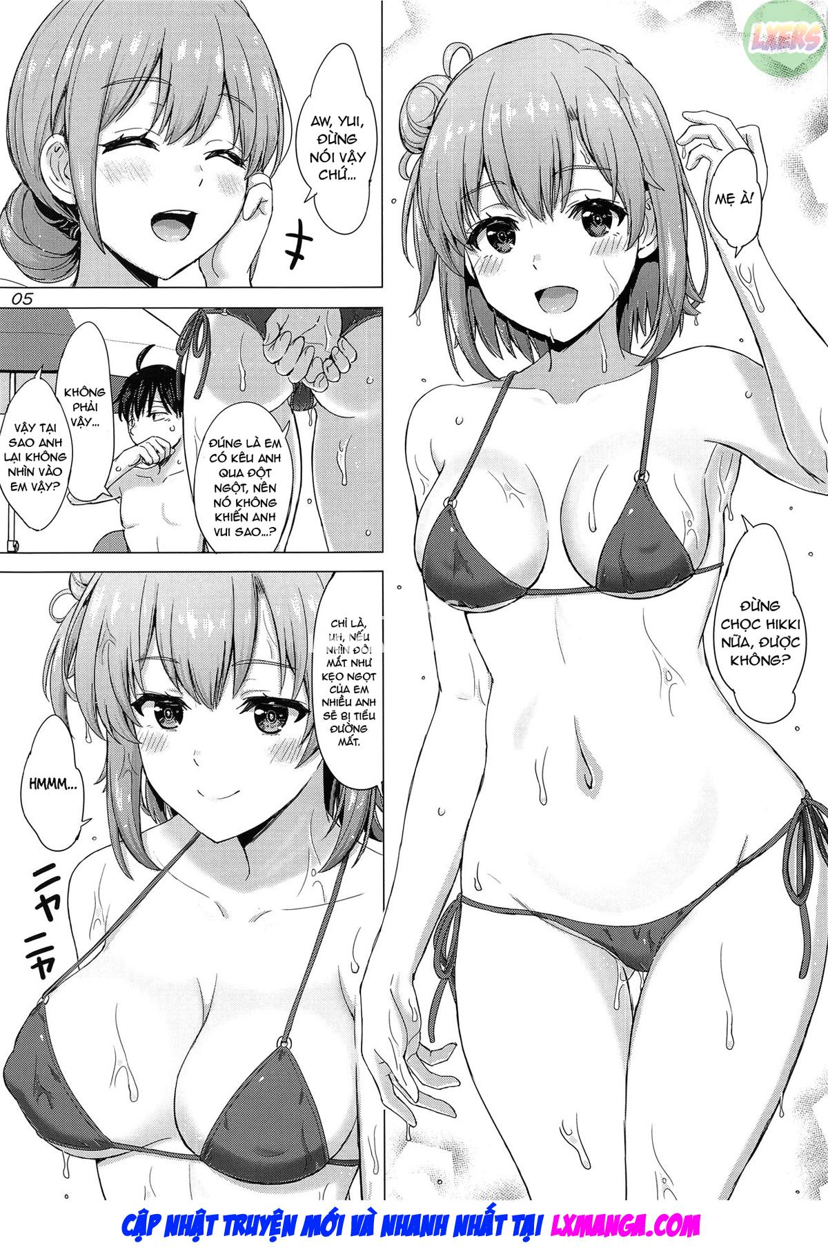 A Passionate Summer Resort with the Yuigahamas Oneshot - Page 7