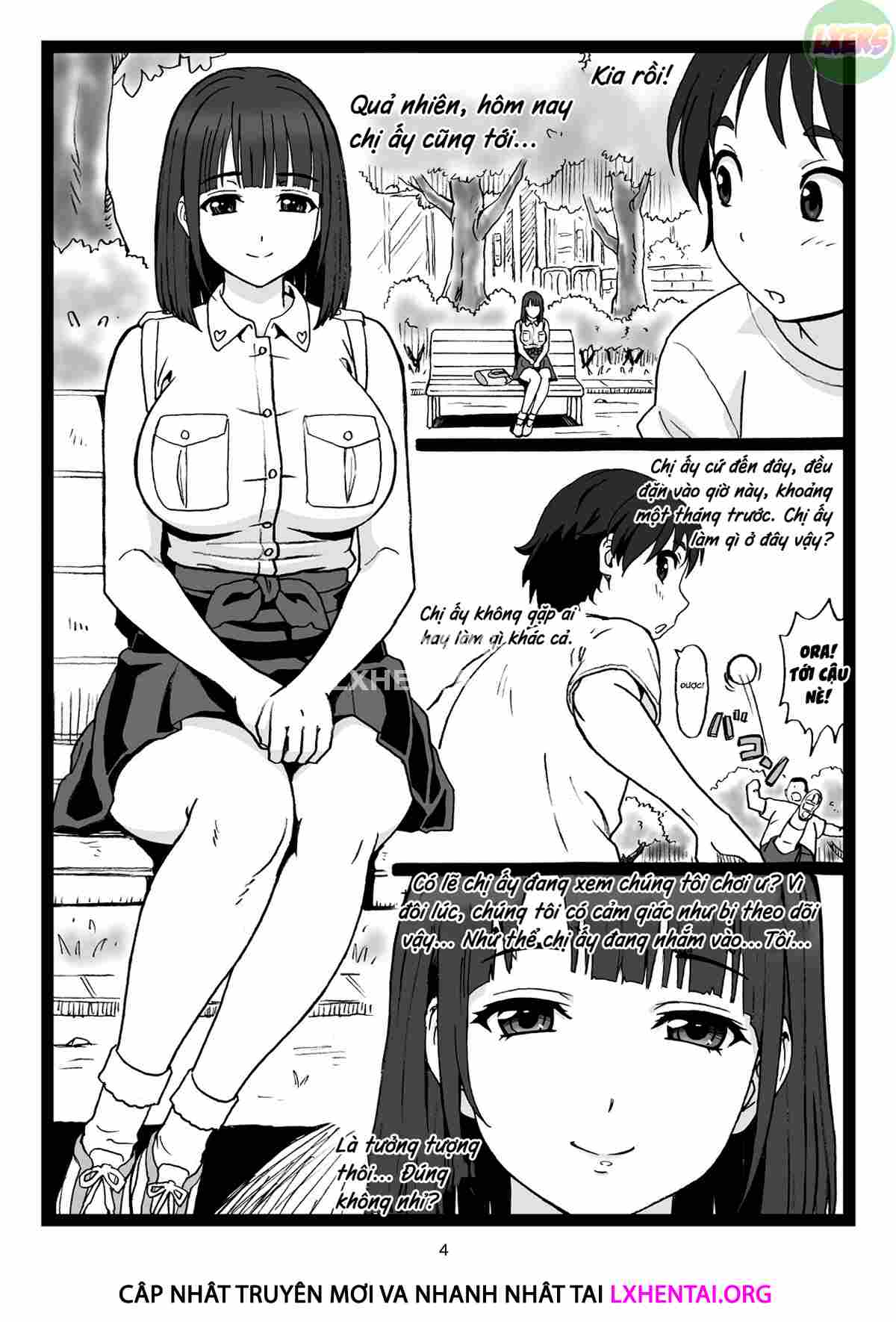 A Pretty Onee-San, that's sitting on a Bench in the Park...suddenly says to Me: [Show Me Your Dick] Oneshot - Page 8