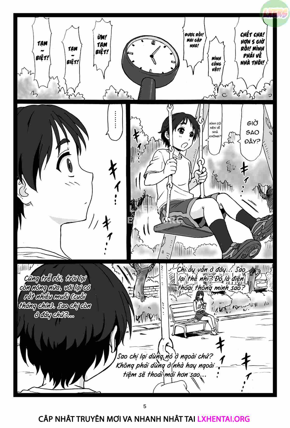 A Pretty Onee-San, that's sitting on a Bench in the Park...suddenly says to Me: [Show Me Your Dick] Oneshot - Page 9