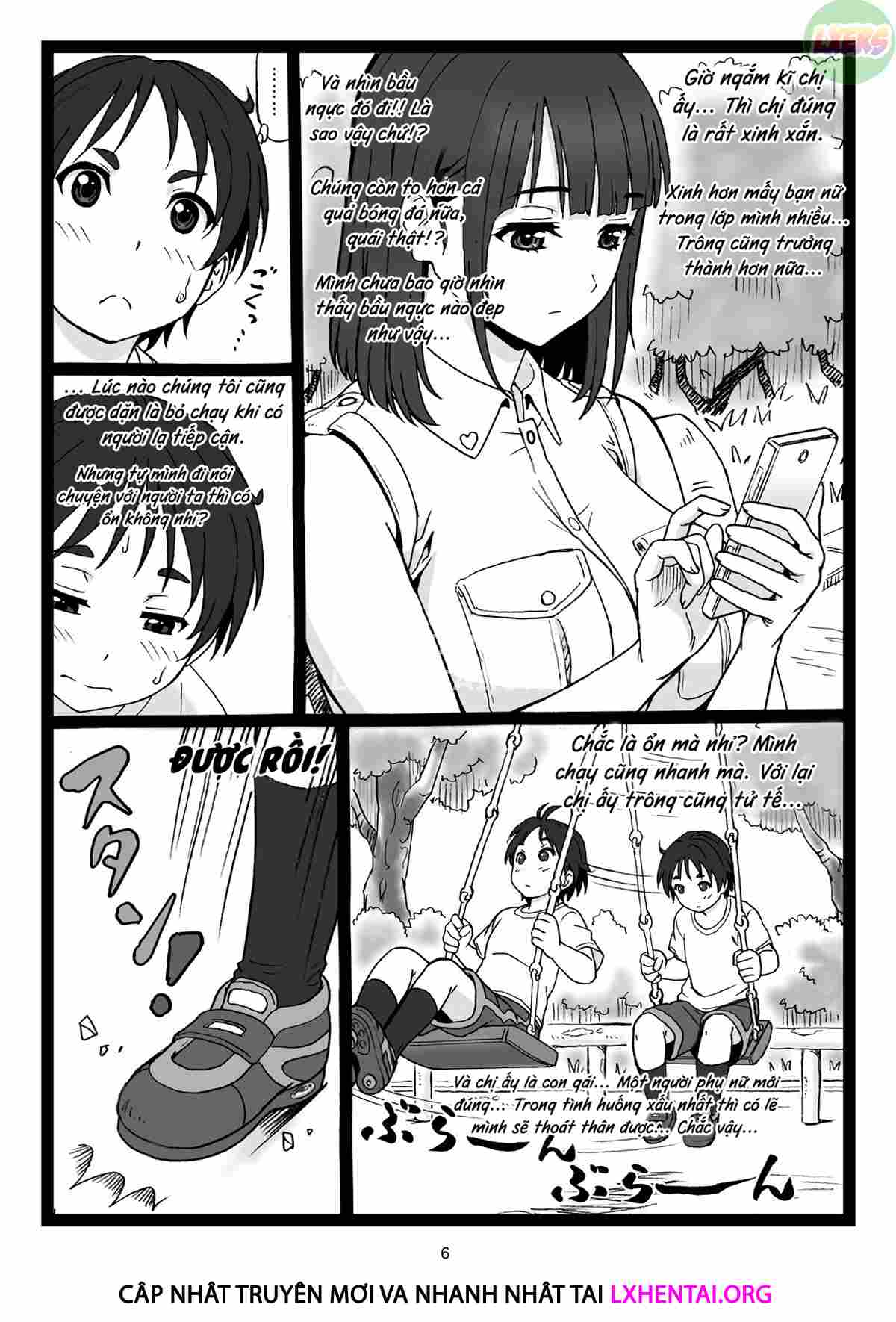 A Pretty Onee-San, that's sitting on a Bench in the Park...suddenly says to Me: [Show Me Your Dick] Oneshot - Page 10