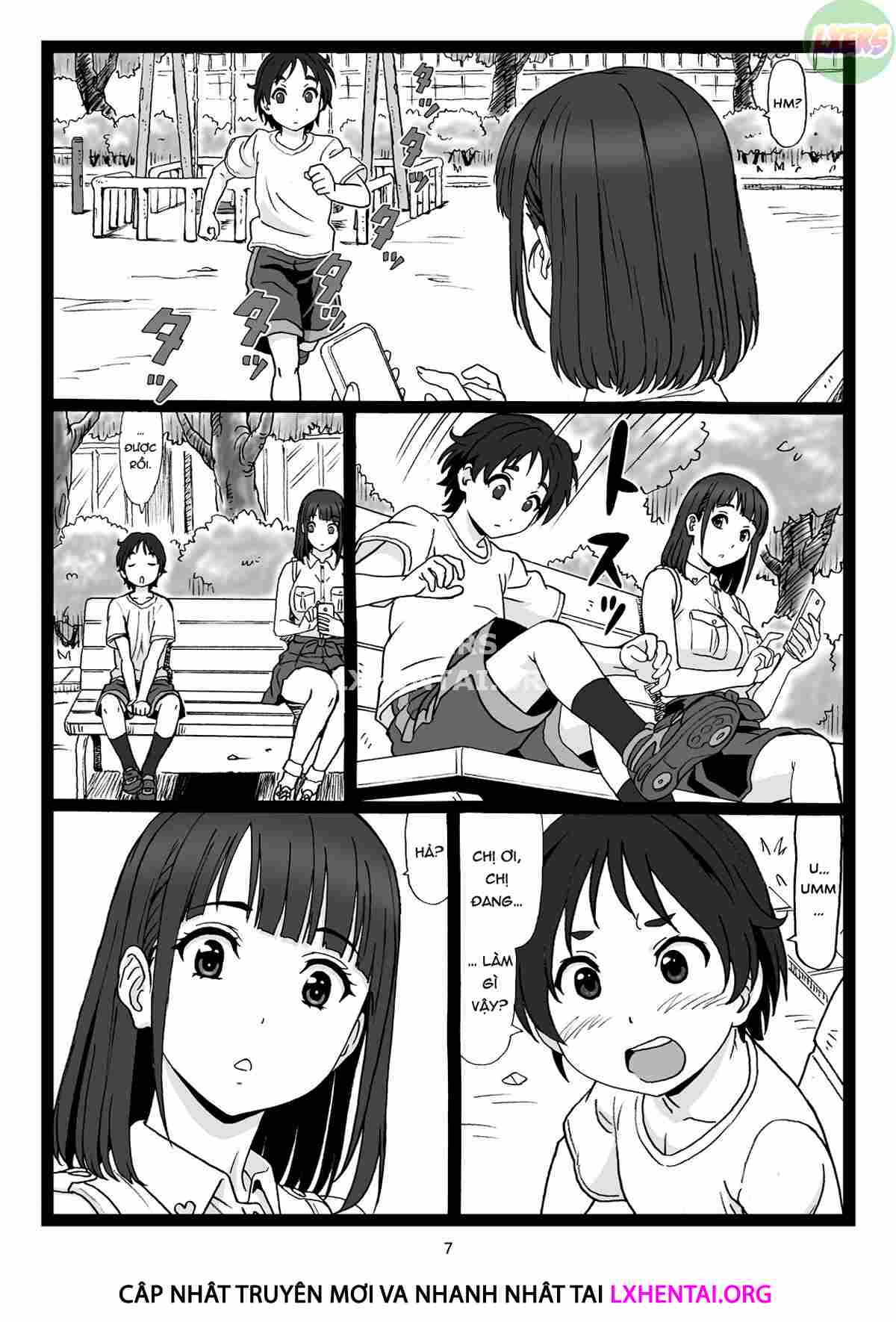 A Pretty Onee-San, that's sitting on a Bench in the Park...suddenly says to Me: [Show Me Your Dick] Oneshot - Page 11