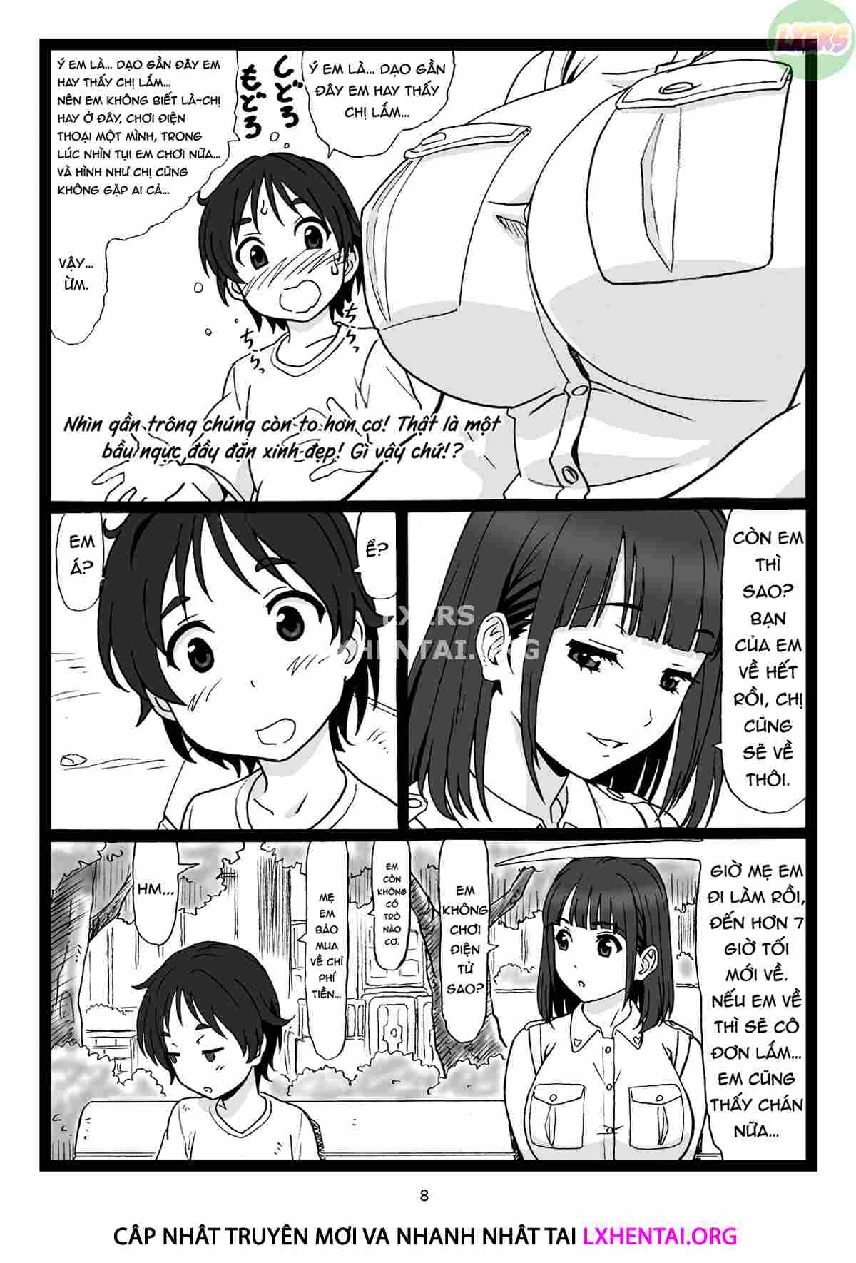 A Pretty Onee-San, that's sitting on a Bench in the Park...suddenly says to Me: [Show Me Your Dick] Oneshot - Page 12