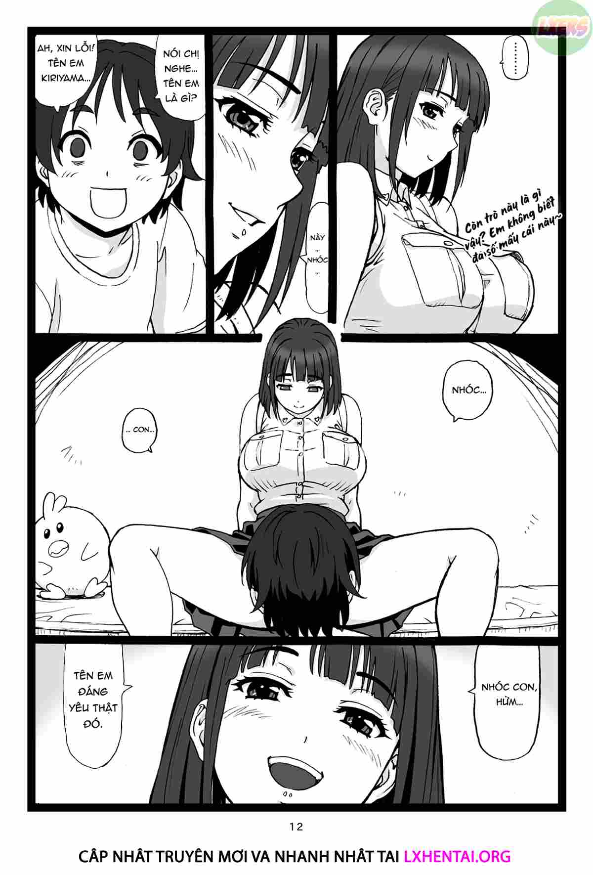 A Pretty Onee-San, that's sitting on a Bench in the Park...suddenly says to Me: [Show Me Your Dick] Oneshot - Page 16