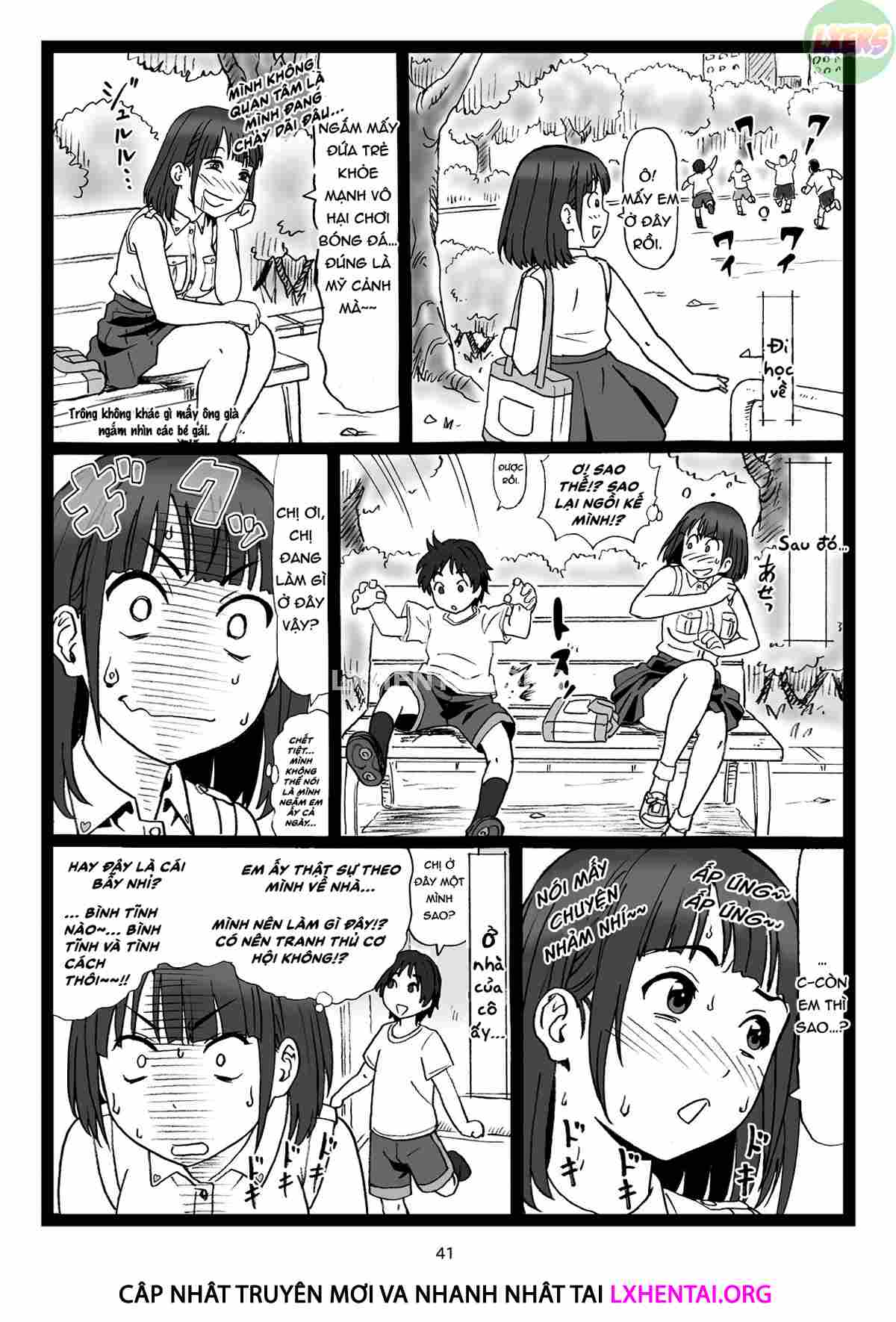 A Pretty Onee-San, that's sitting on a Bench in the Park...suddenly says to Me: [Show Me Your Dick] Oneshot - Page 45