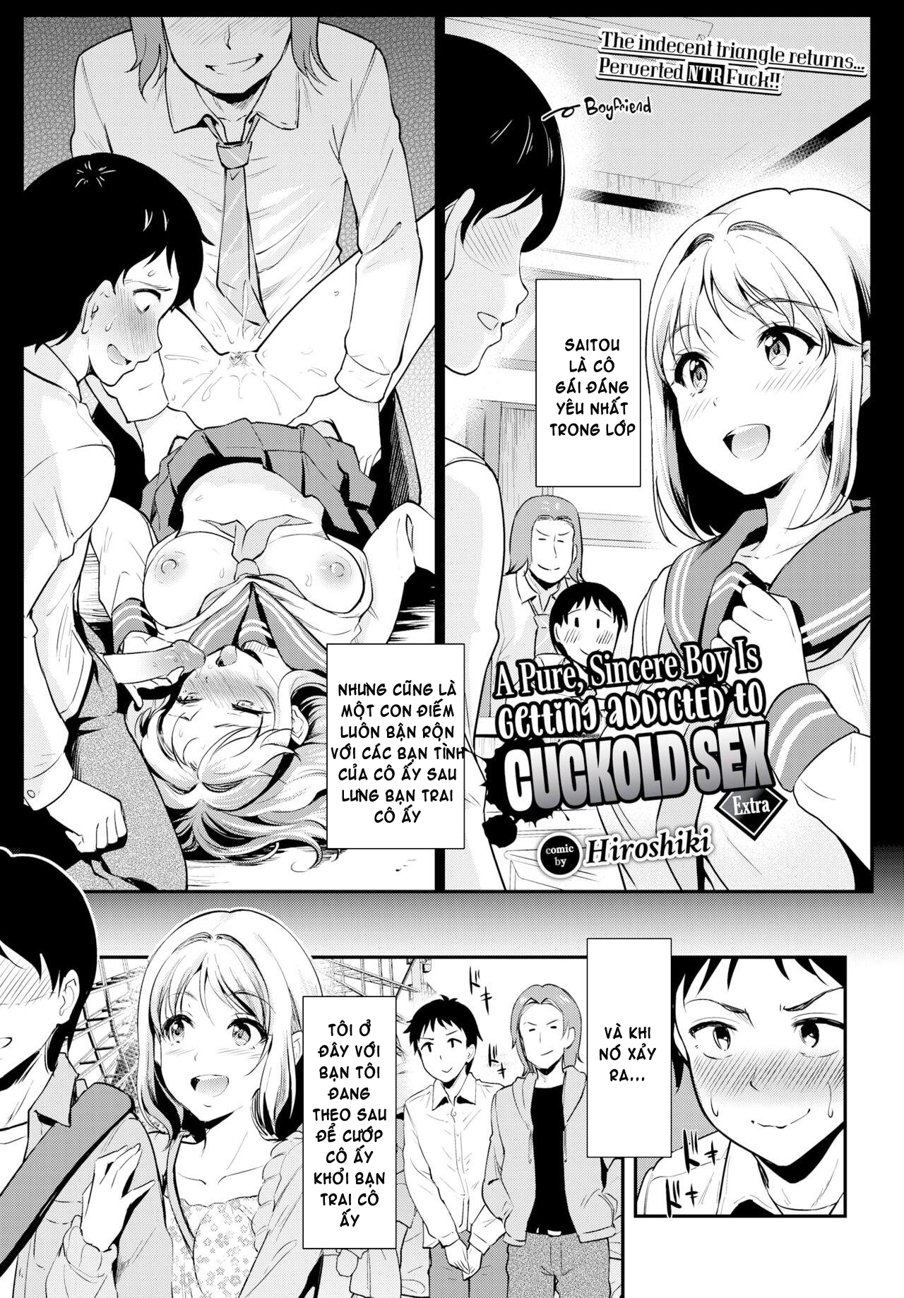 A Pure, Sincere Boy is Getting Addicted to Cuckold Sex Chapter 3 END - Page 4