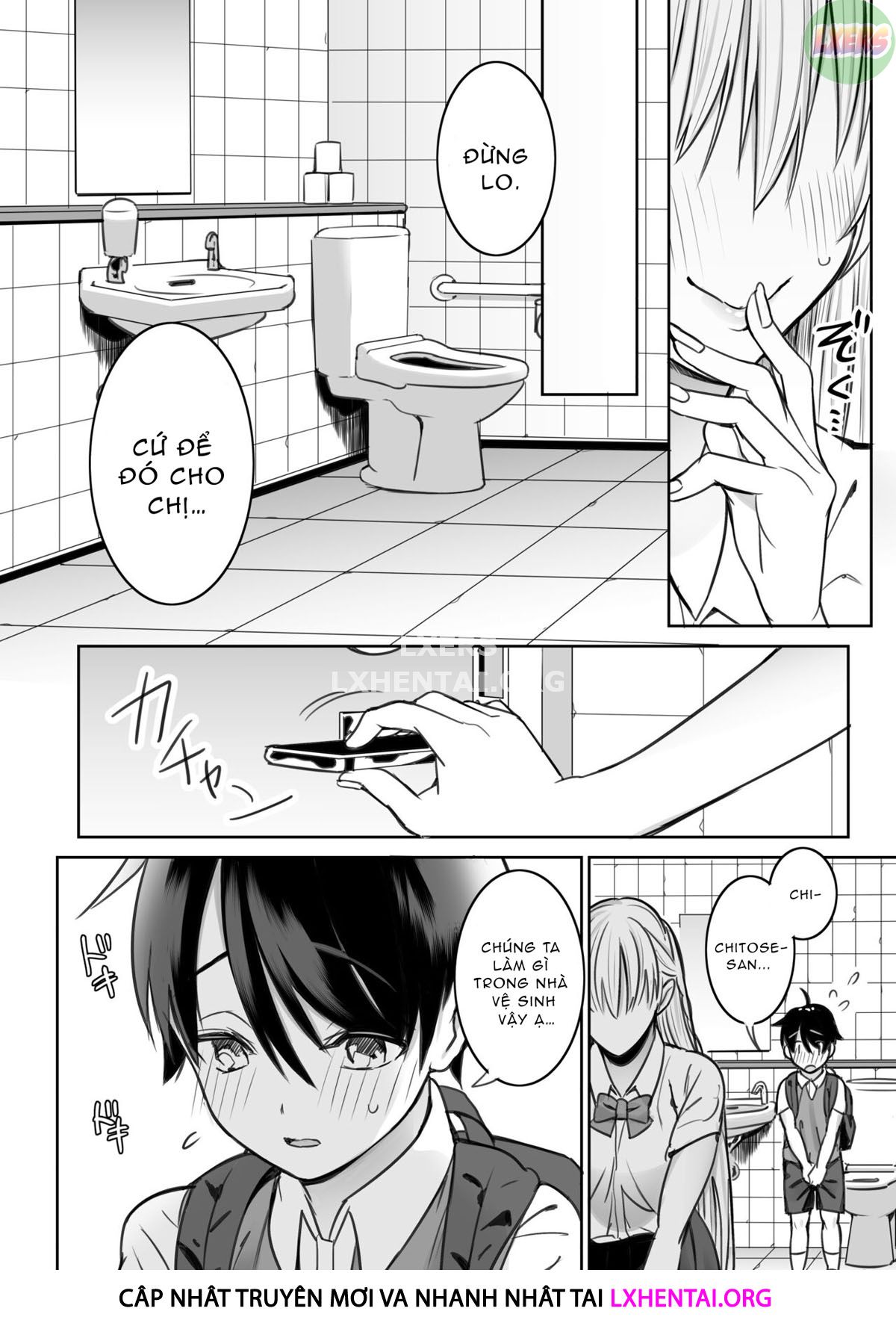 A Story About the Lewd Things the Onee-San I Met at the Library Does to Me Oneshot - Page 15