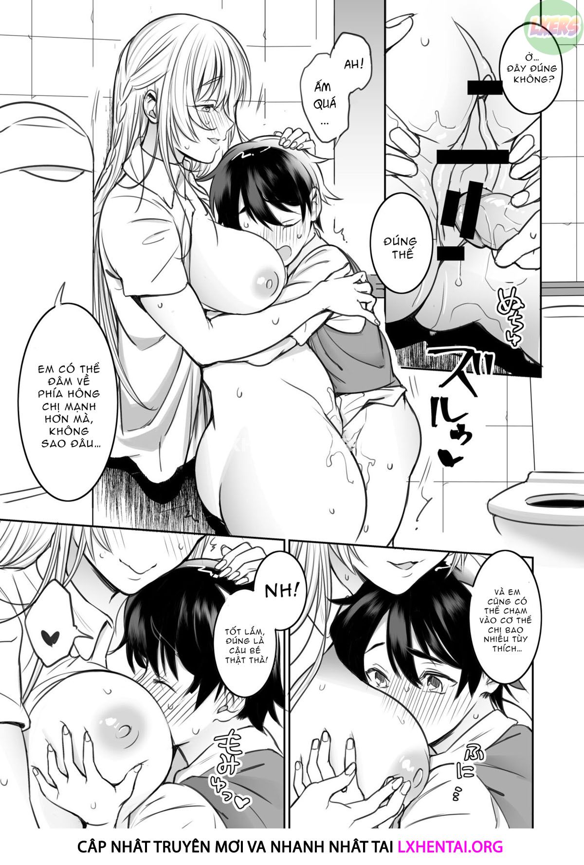 A Story About the Lewd Things the Onee-San I Met at the Library Does to Me Oneshot - Page 24