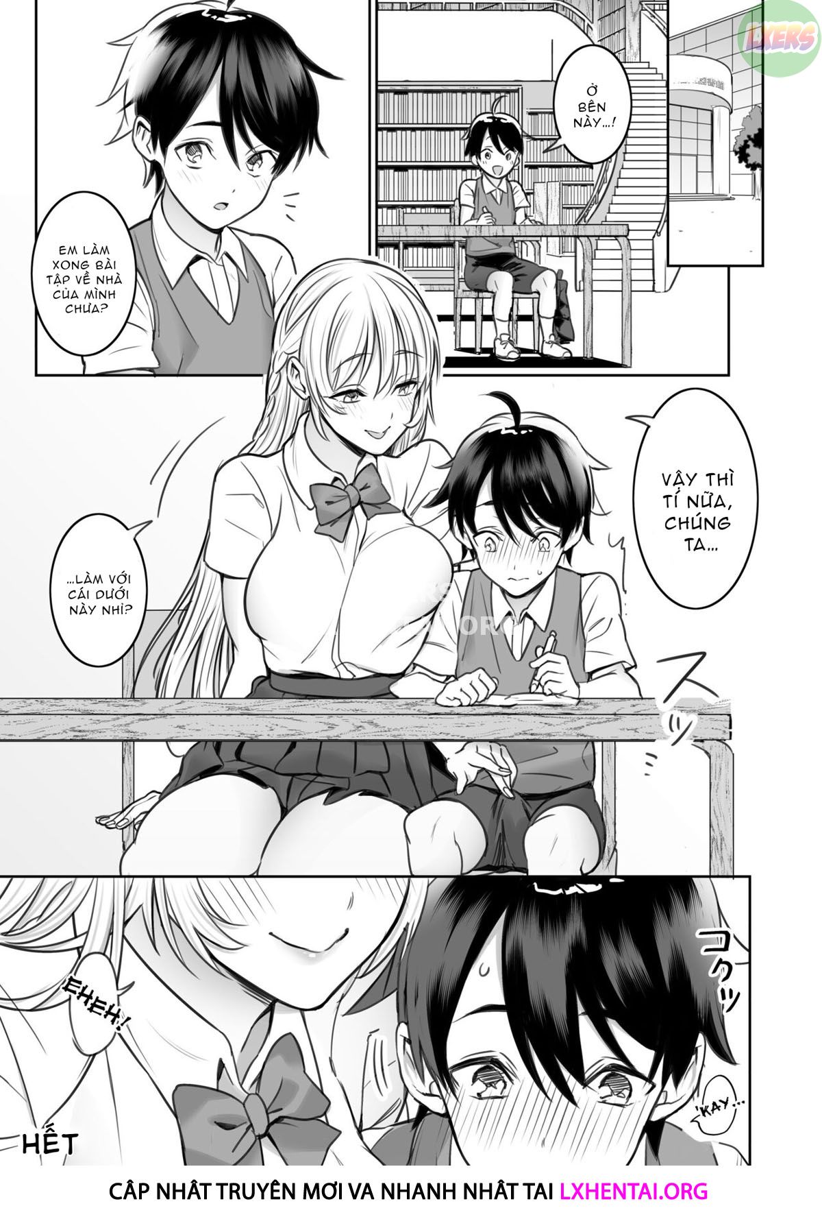 A Story About the Lewd Things the Onee-San I Met at the Library Does to Me Oneshot - Page 28