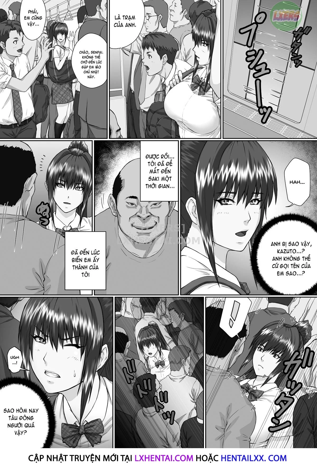 A Woman Can't Get Away After Being Targeted By This Horny Old Man Chapter 1 - Page 7