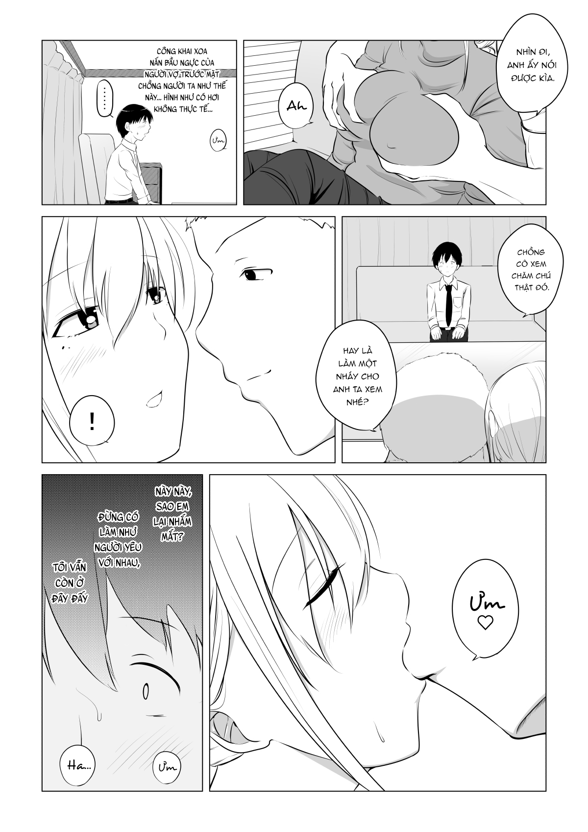 Aisuru Tsuma o Hoka no Otoko ni Dakaseta Hanashi Oneshot - Page 6