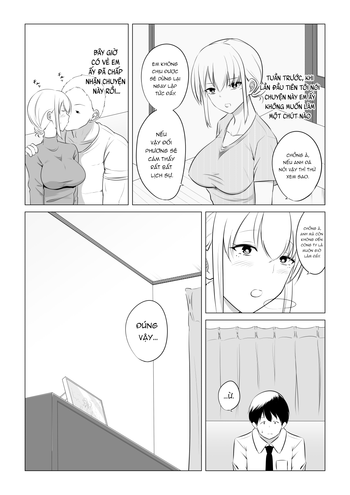 Aisuru Tsuma o Hoka no Otoko ni Dakaseta Hanashi Oneshot - Page 7