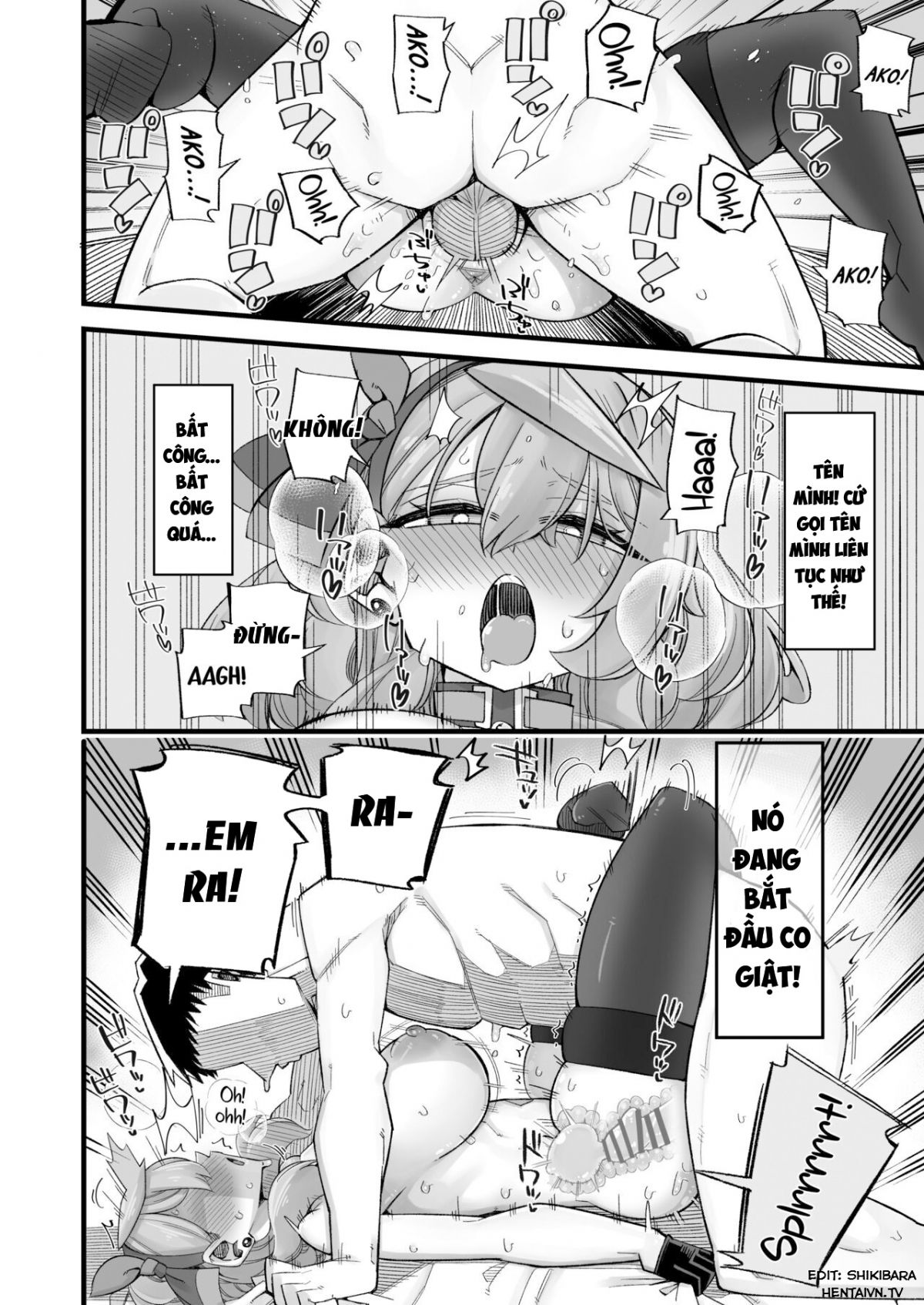 Ako's Stress Relieving Sex Oneshot - Page 15