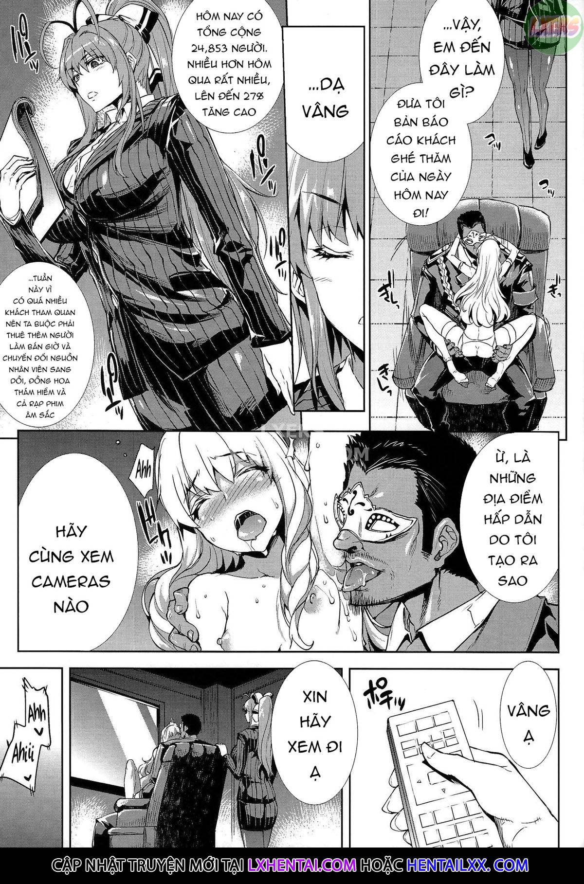 Amagi Erect Sawaru parade Oneshot - Page 9