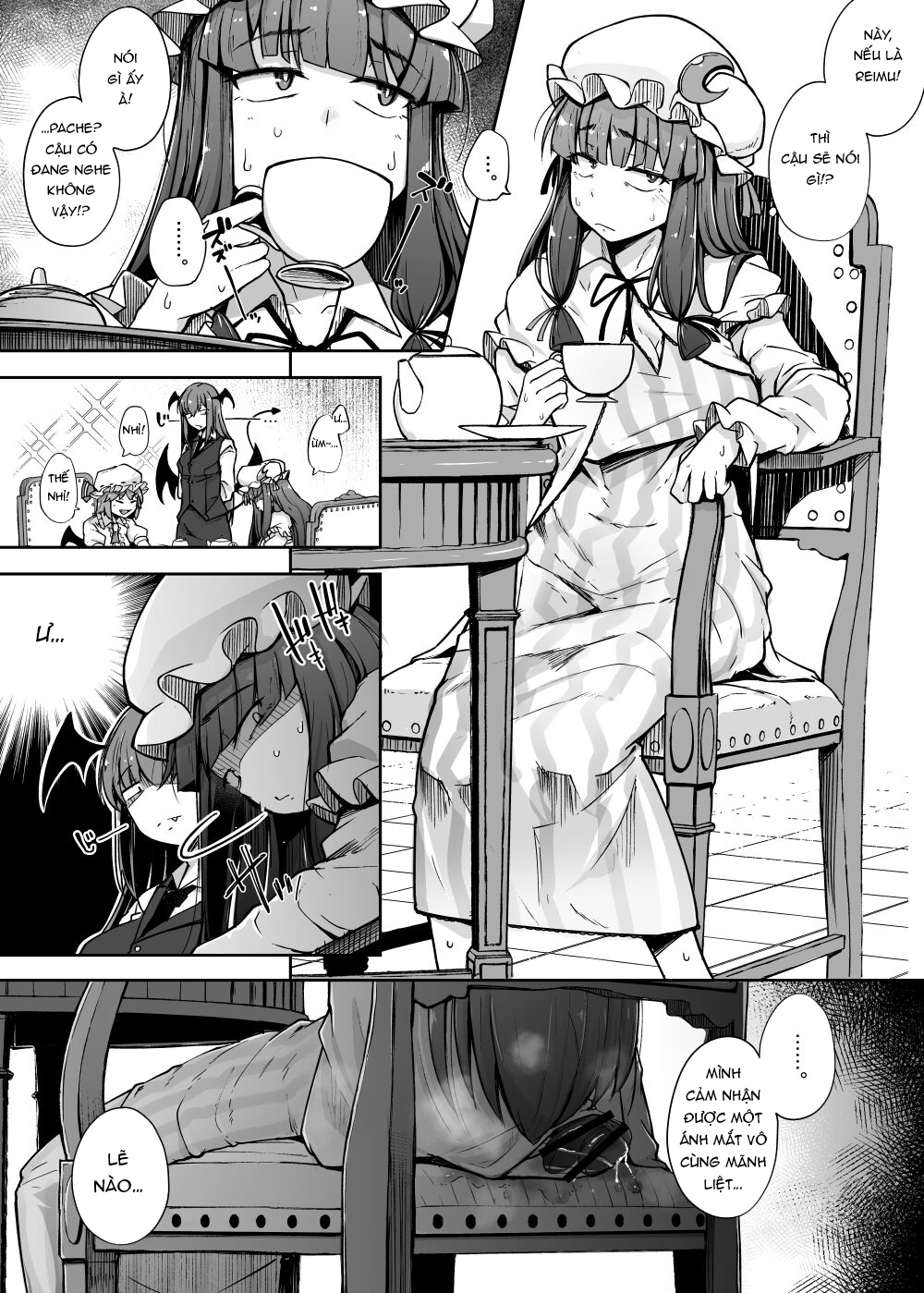 Ana to Muttsuri Dosukebe Daitoshokan 4 Oneshot - Page 3