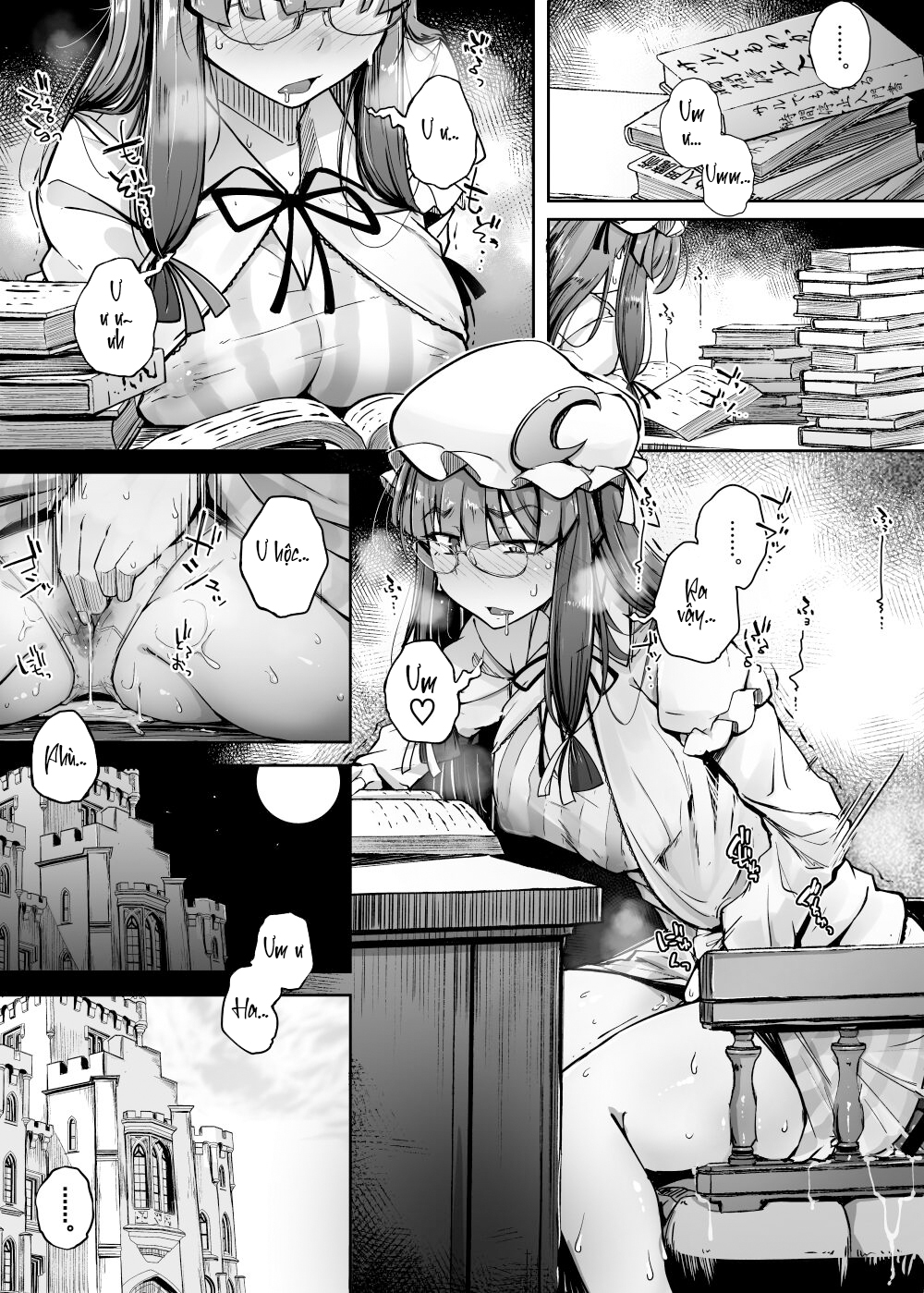 Ana to Muttsuri Dosukebe Daitoshokan 4 Oneshot - Page 11