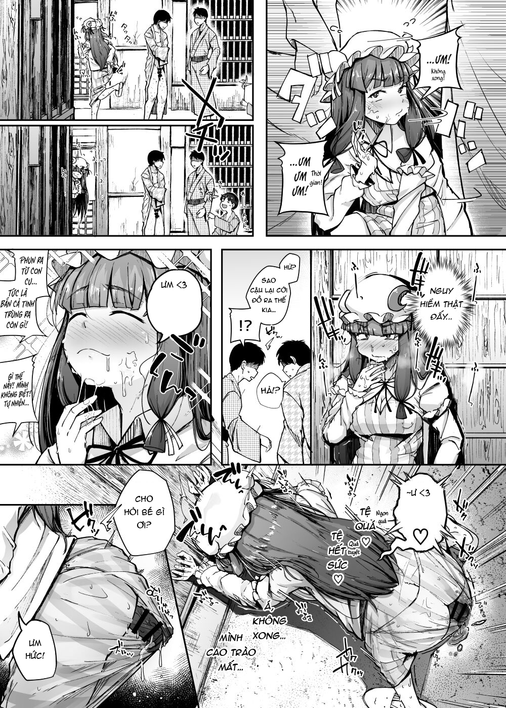 Ana to Muttsuri Dosukebe Daitoshokan 4 Oneshot - Page 19