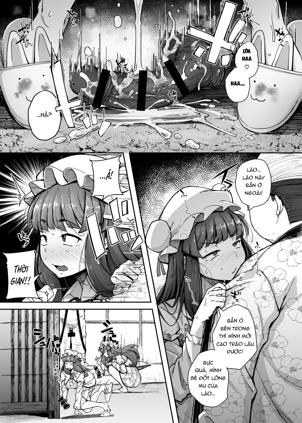 Ana to Muttsuri Dosukebe Daitoshokan 4 Oneshot - Page 27