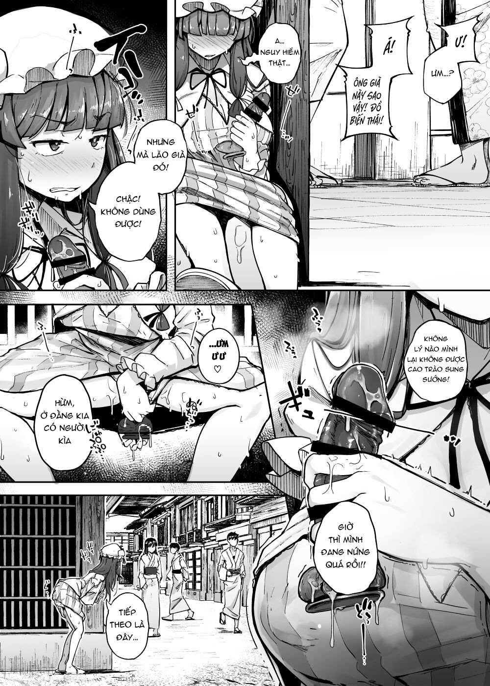 Ana to Muttsuri Dosukebe Daitoshokan 4 Oneshot - Page 28