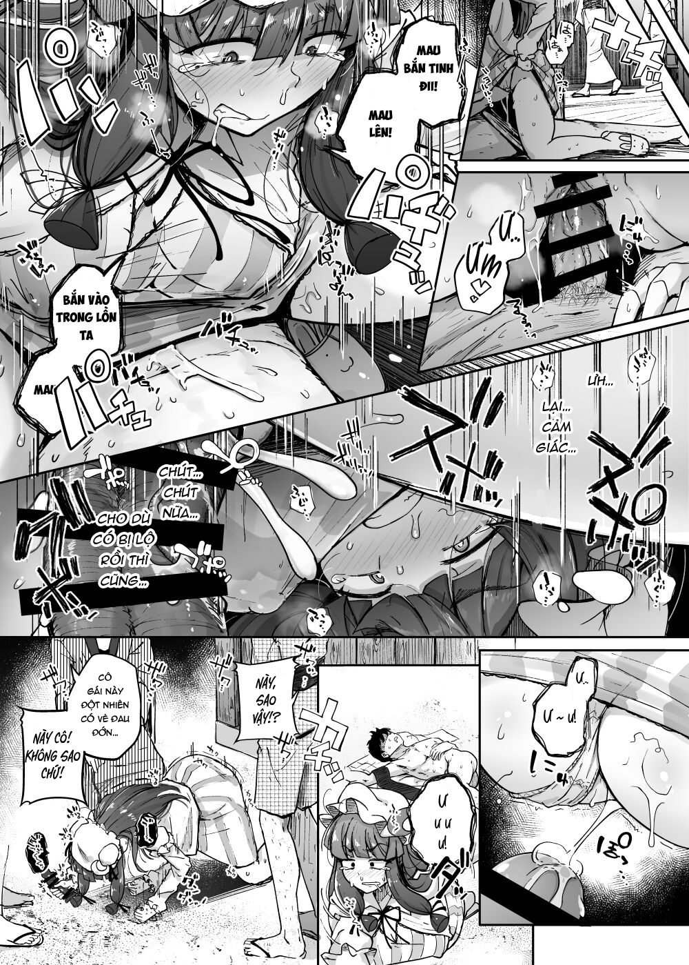 Ana to Muttsuri Dosukebe Daitoshokan 4 Oneshot - Page 33