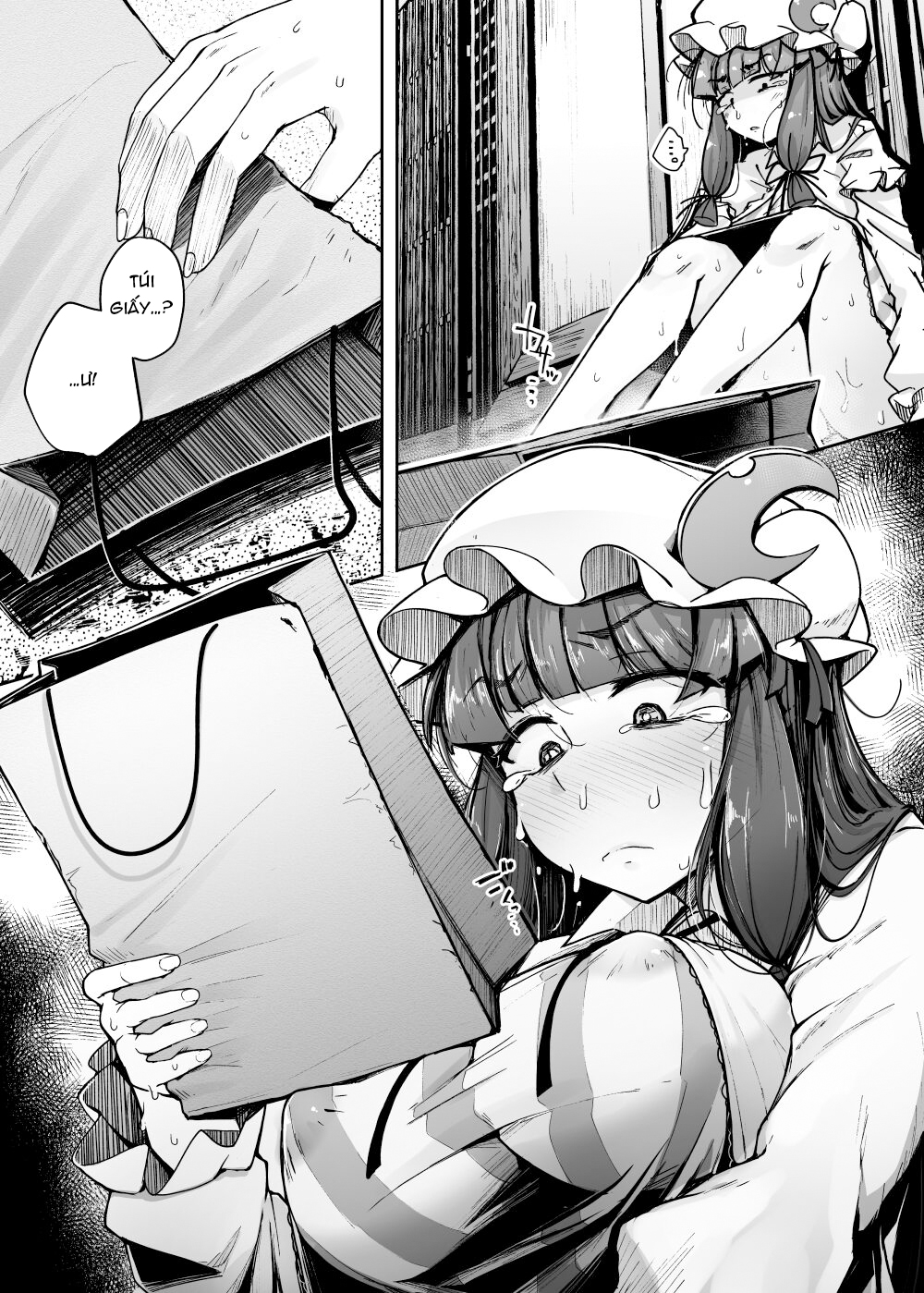 Ana to Muttsuri Dosukebe Daitoshokan 4 Oneshot - Page 37