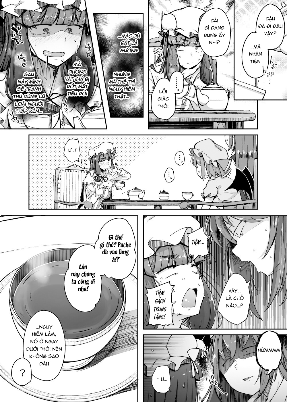 Ana to Muttsuri Dosukebe Daitoshokan 4 Oneshot - Page 54