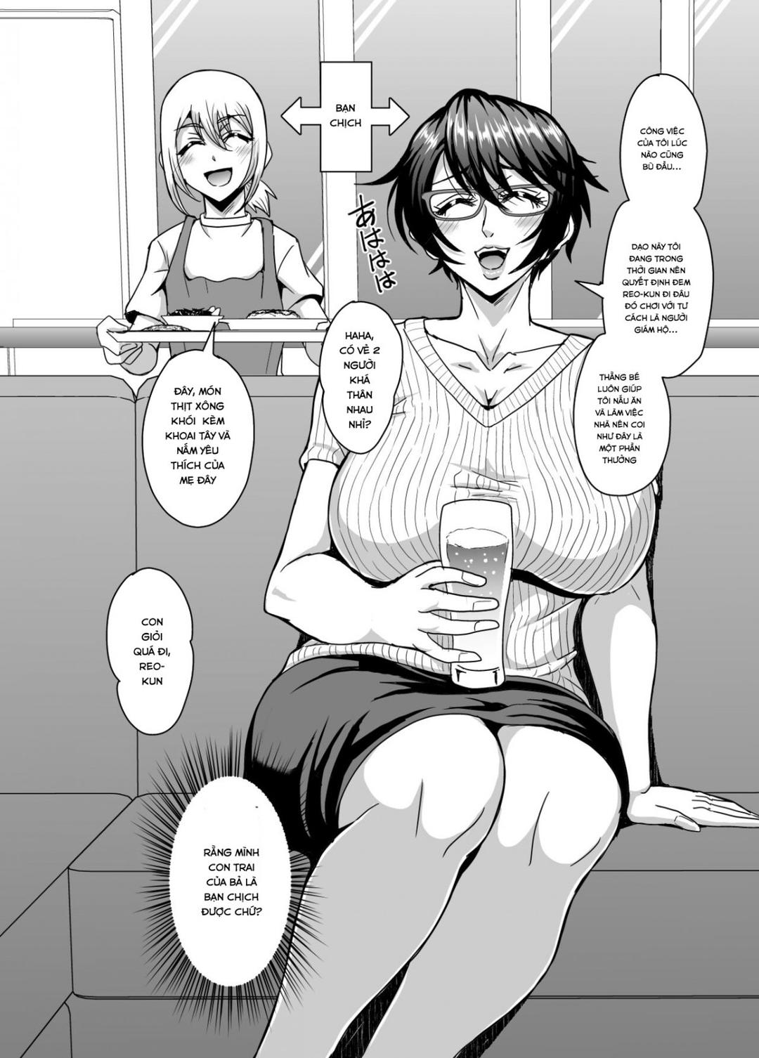 Arofour Dokushin BariCare Oba-san ga Yuujin no Musuko demo aru Toshishita Danshi to no Kankei ni Hamaru Hanashi Ch. 03 - Page 3