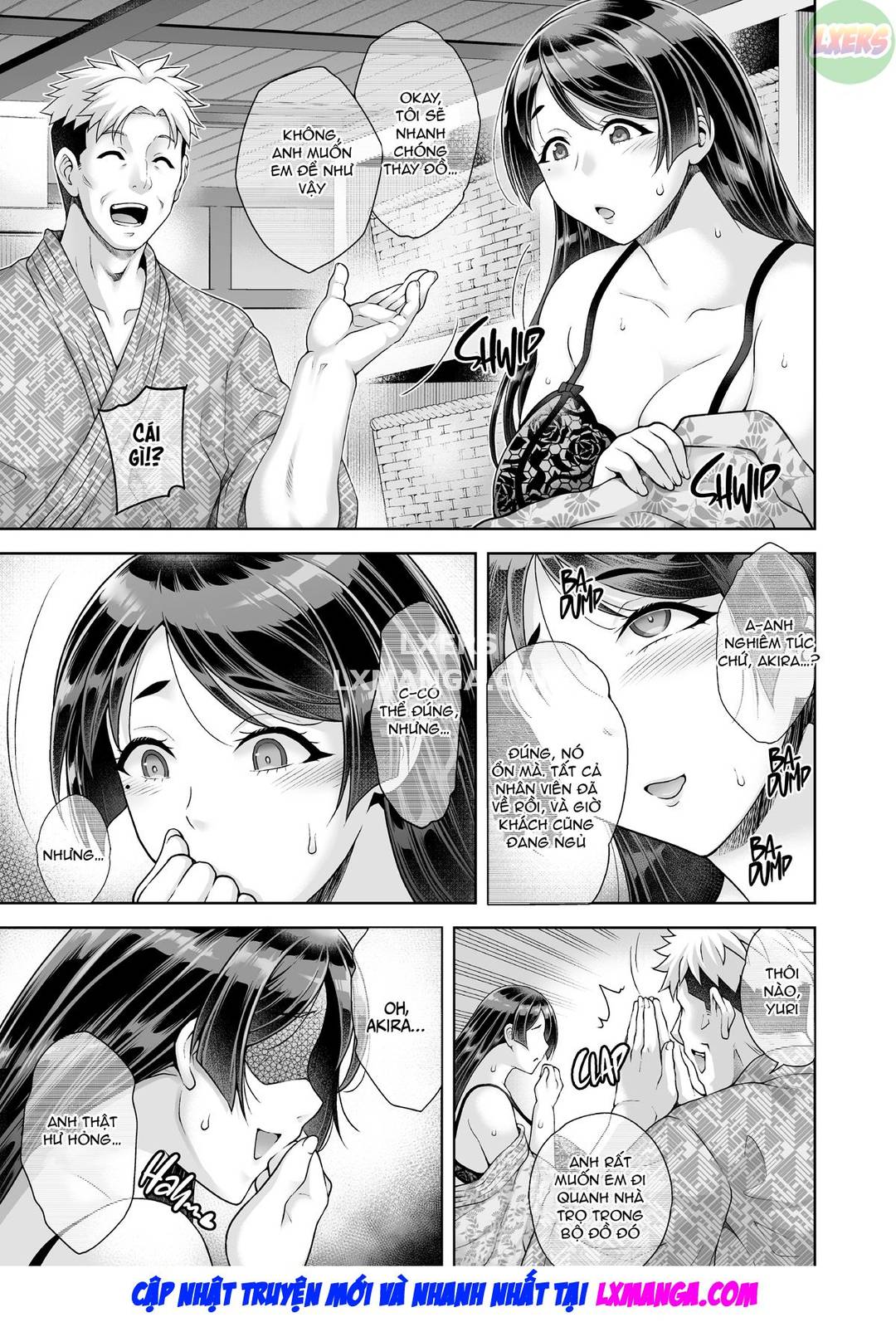 Bà chủ suối nước nóng này là kẻ nghiện sex không biết xấu hổ Chap 02 - Page 7