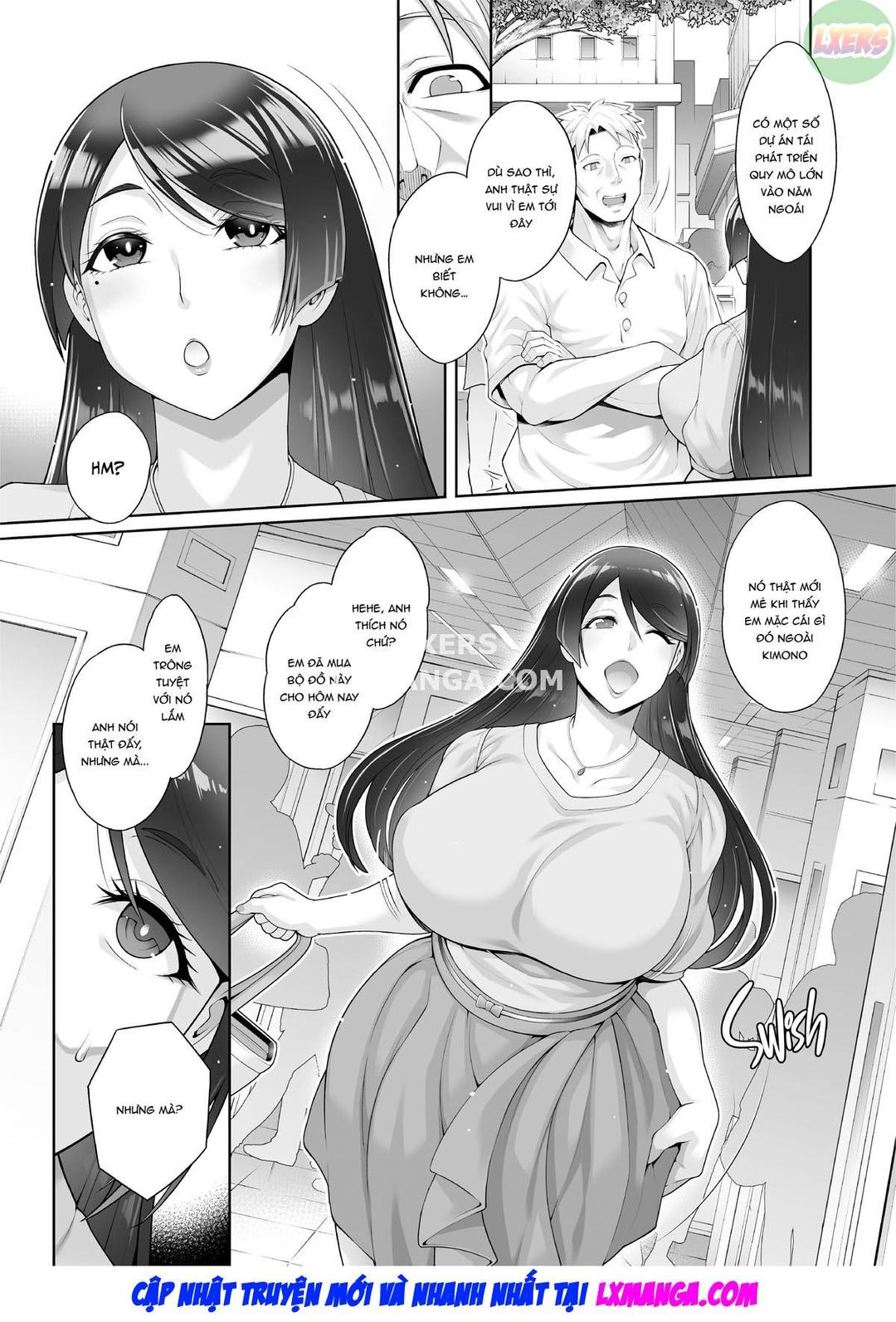 Bà chủ suối nước nóng này là kẻ nghiện sex không biết xấu hổ Chap 03 - Page 7