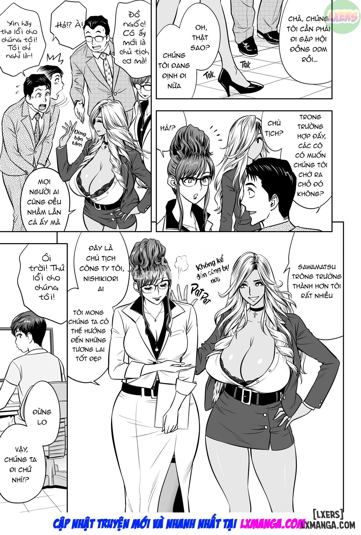 Bà chủ và văn phòng Harem - KHÔNG CHE Chapter 2 - Page 6