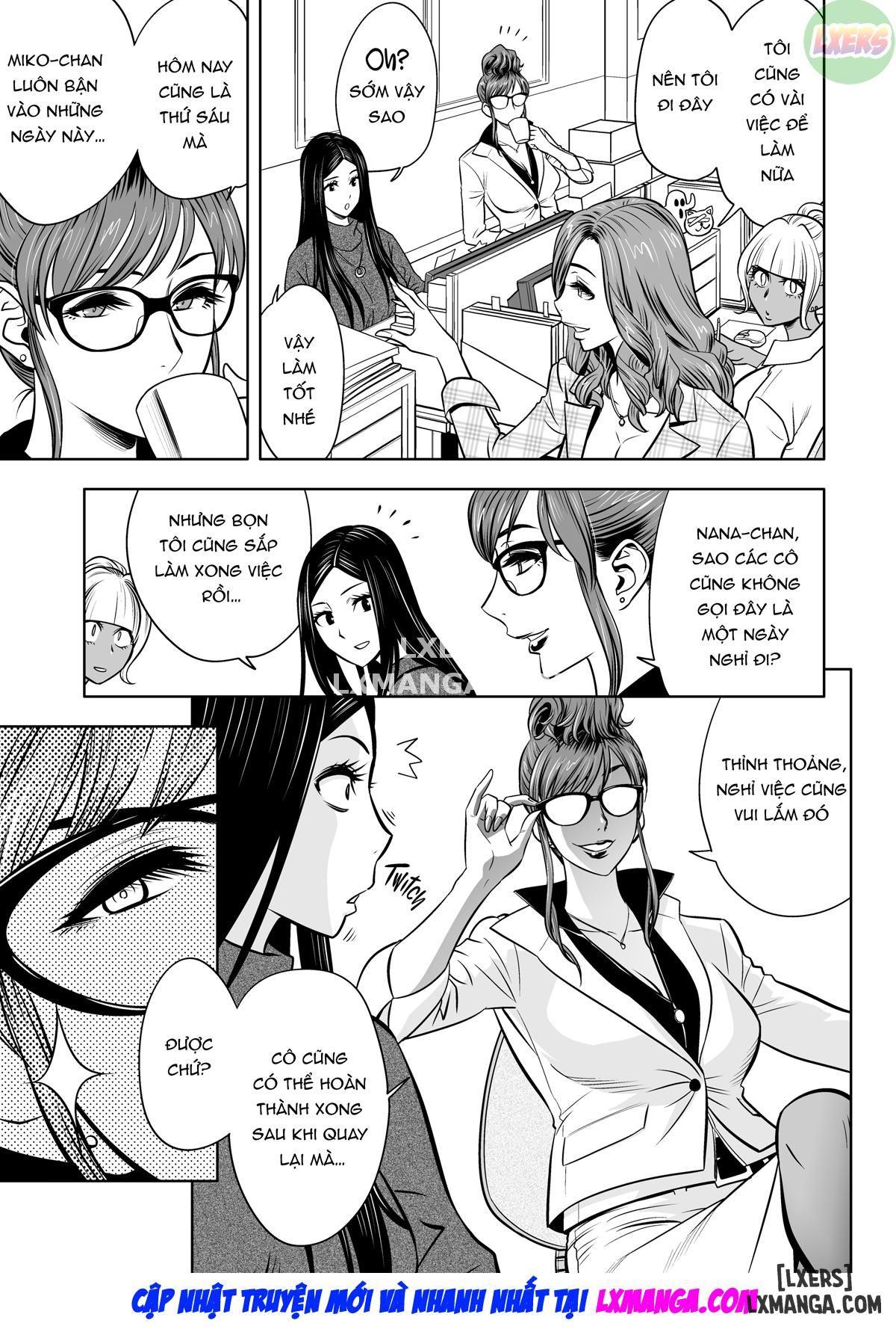 Bà chủ và văn phòng Harem - KHÔNG CHE Chapter 2 - Page 8