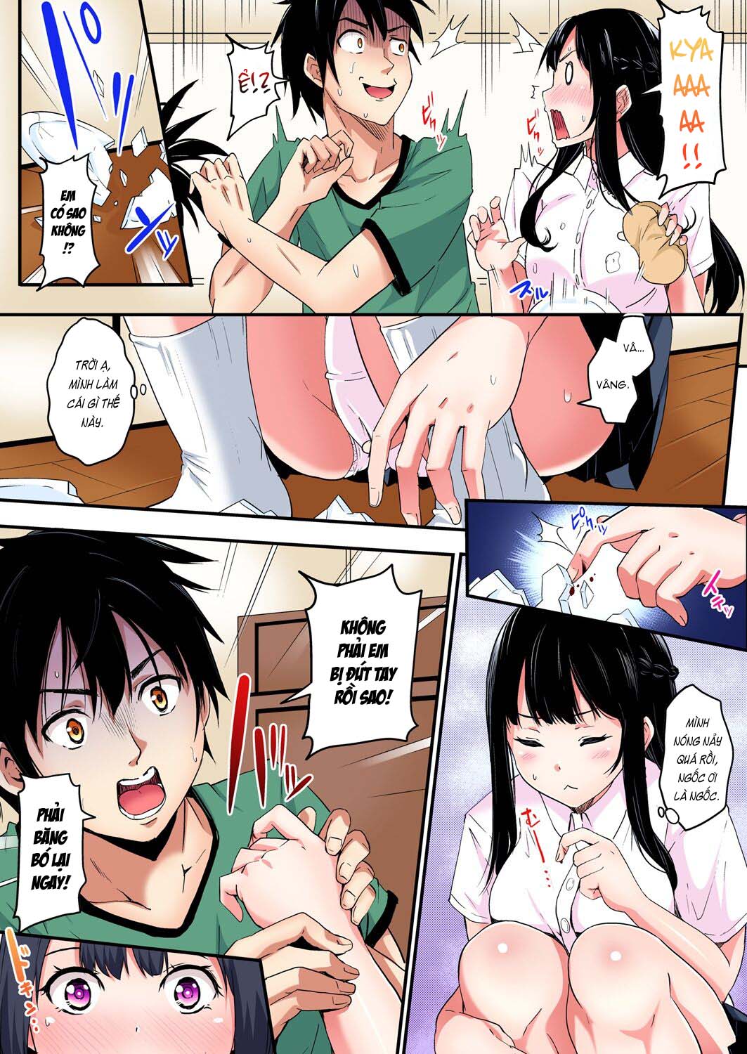 Bà Mẹ Teen Và Các Tư Thế SEX Chapter 6 - Page 9