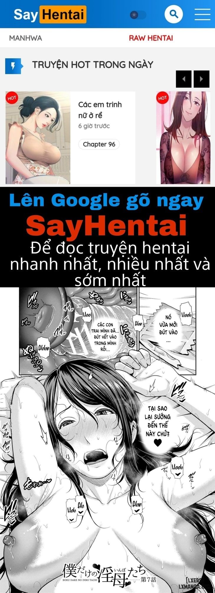 HentaiVn Truyện tranh online