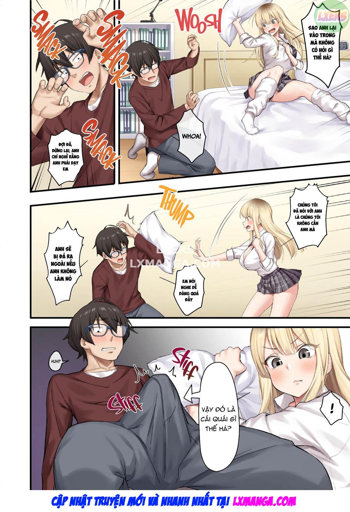 Bài học tại gia với mấy em gyaru quyến rũ Ch. 01 - Page 12