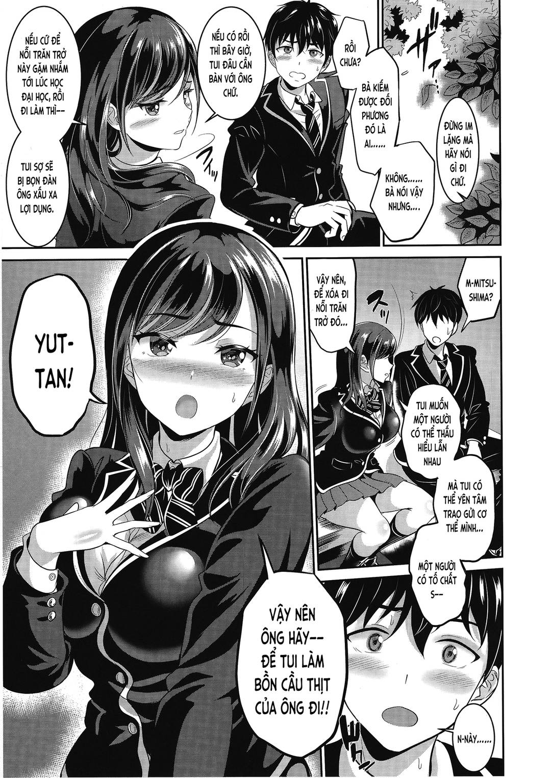 Bạn thơ ấu làm nơi xả tinh cho tôi Chap 01 - Page 8