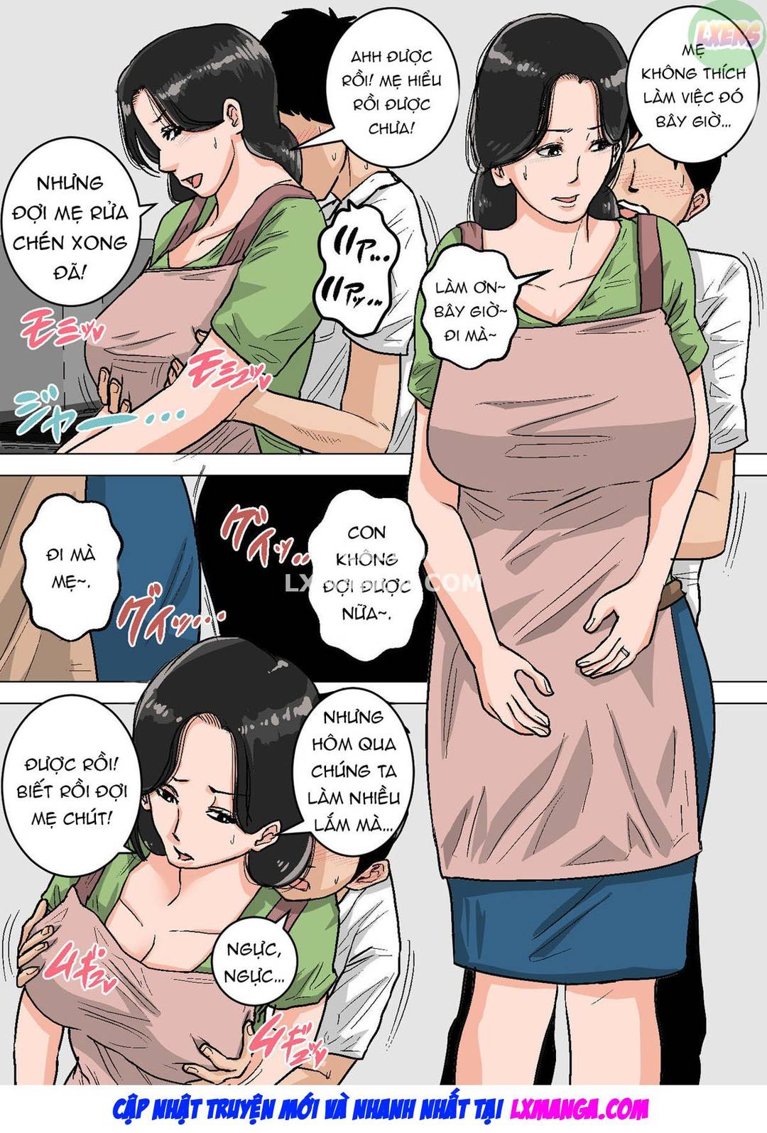 Bắn vào trong mẹ mỗi ngày Oneshot - Page 4