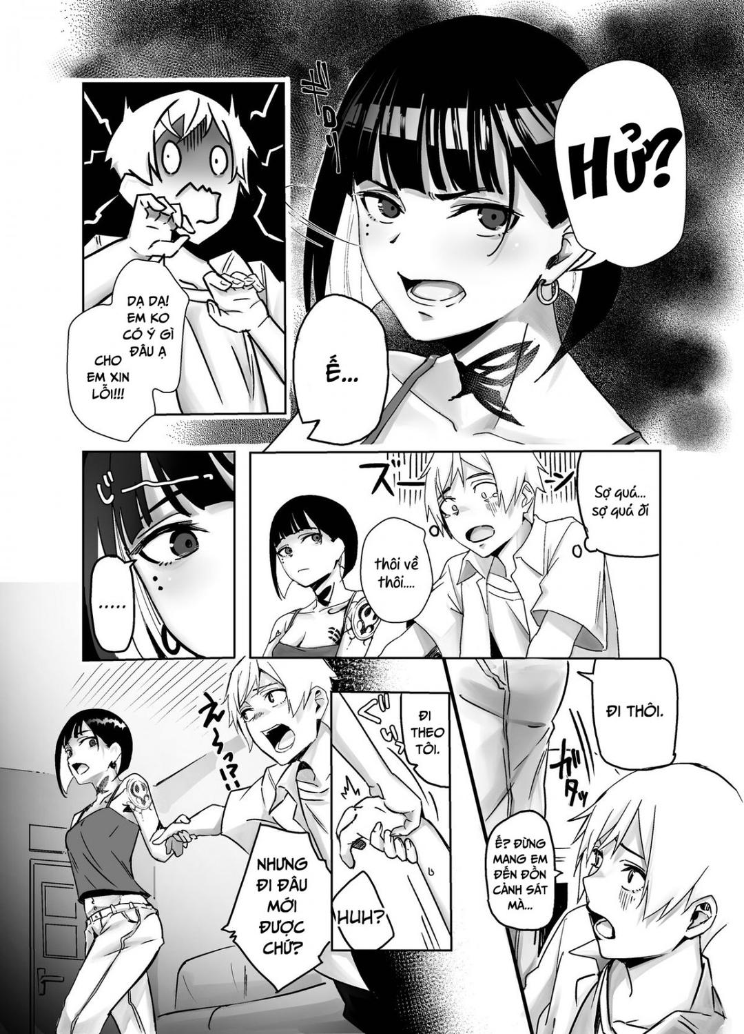 Bar de Deatta Zenshin Tattoo no Onee-san to Icha Love Ecchi Oneshot - Page 5