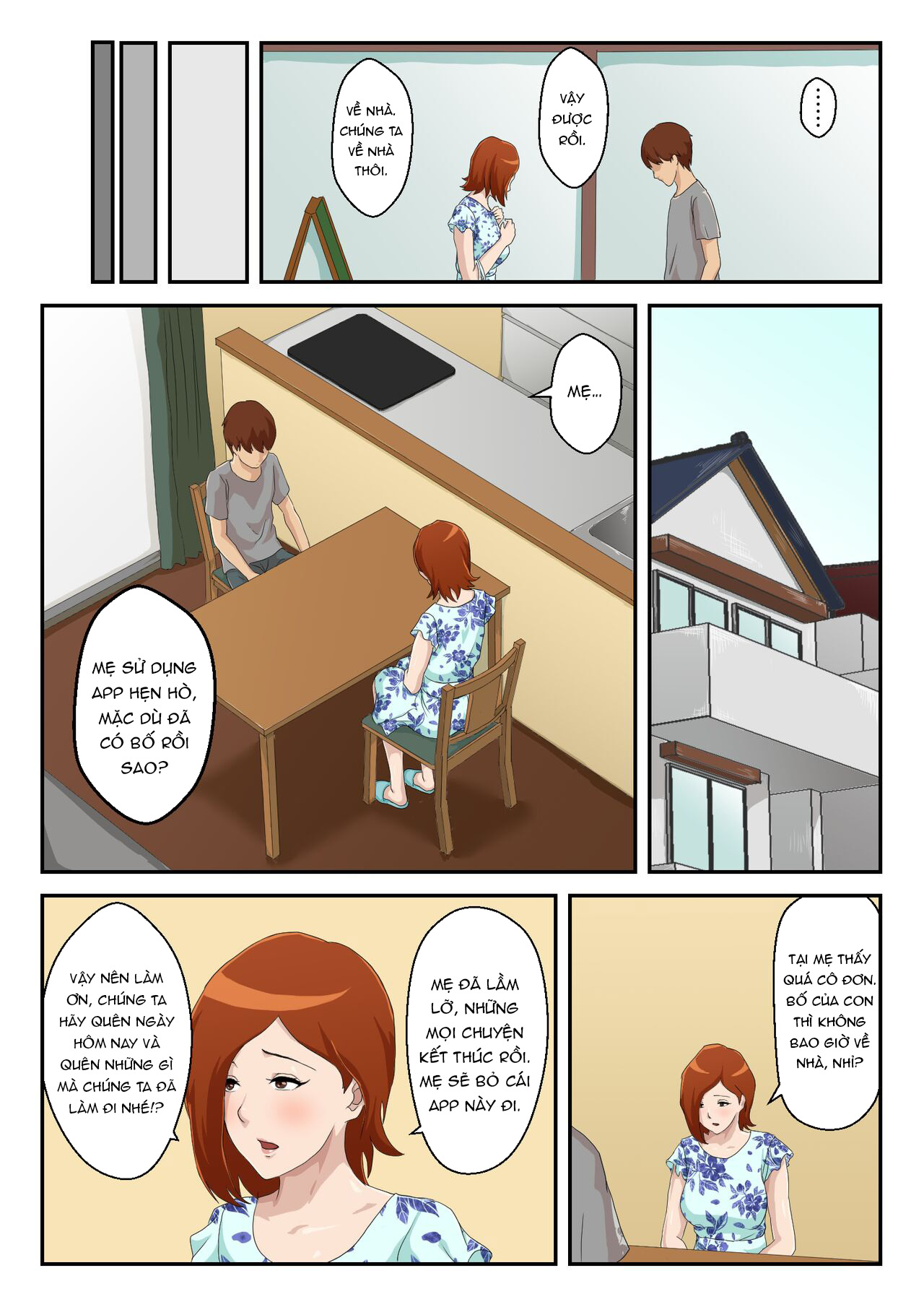 Bắt Gặp Mẹ Sử Dụng Cùng App Hẹn Hò!!! Chapter 1 - Page 10