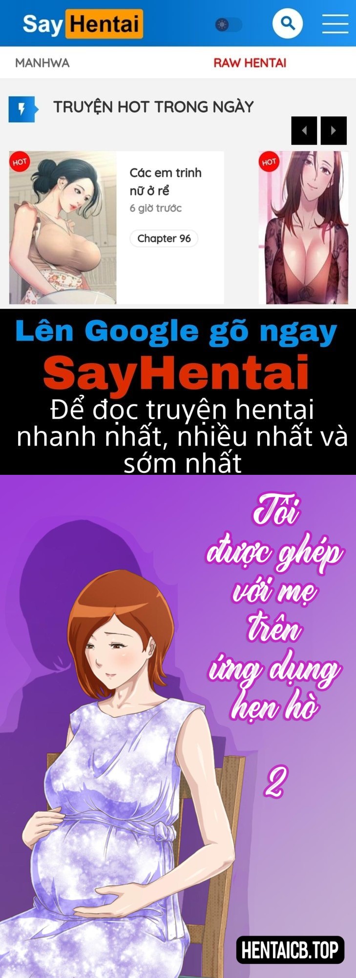 Bắt Gặp Mẹ Sử Dụng Cùng App Hẹn Hò!!! Chapter 2 - Page 1