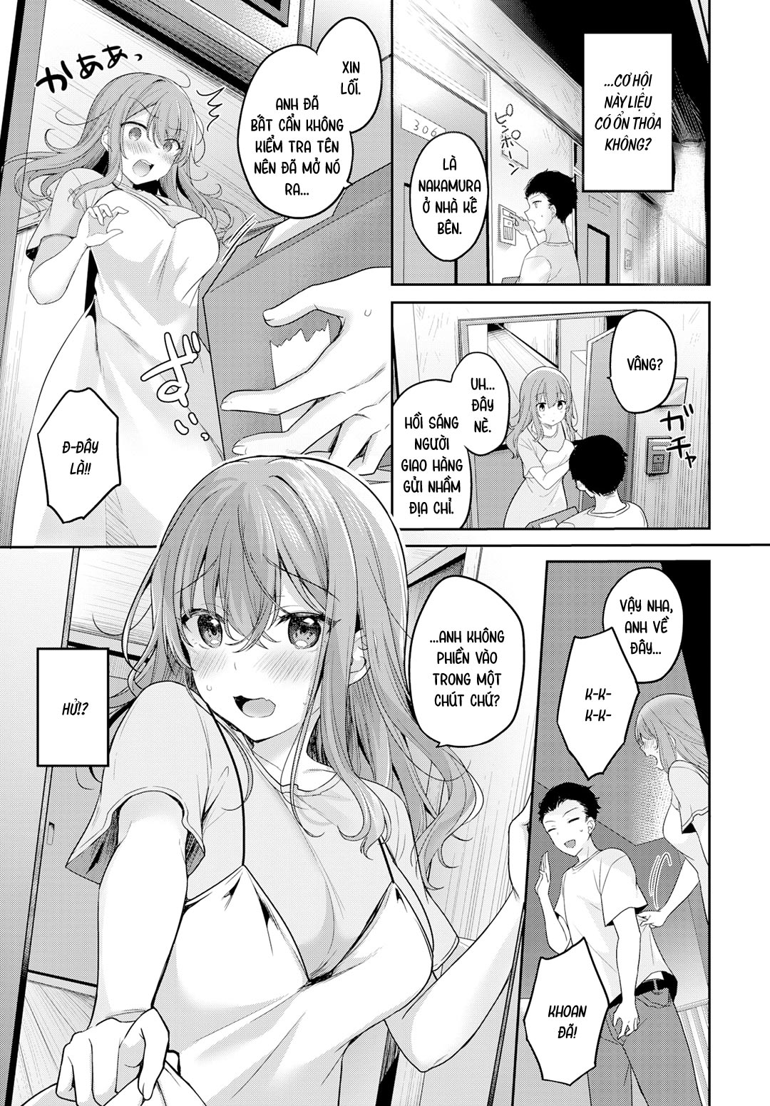 Bí Mật Của Cô Hàng Xóm Oneshot - Page 3